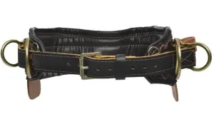 Jelco Lineman Belt Inline 4 D-Ring 556 Series Black Belt - 803