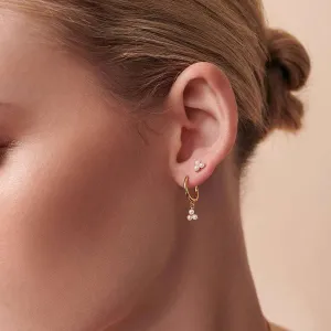 Jolie and Deen Nicolette Studs Gold