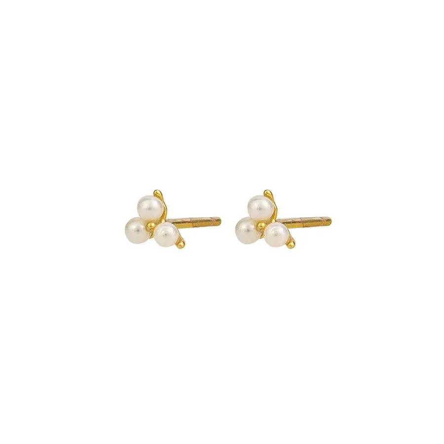 Jolie and Deen Nicolette Studs Gold
