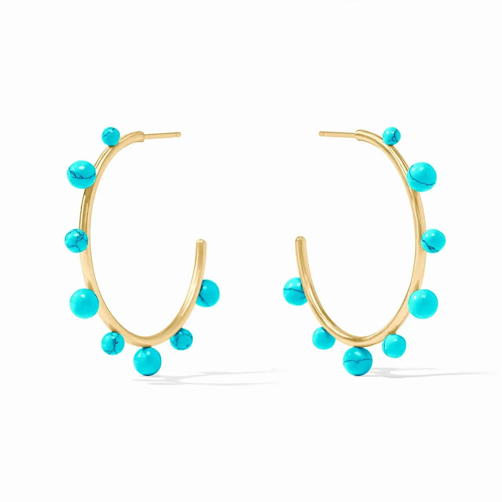 Julie Vos Hydra Stone Hoop