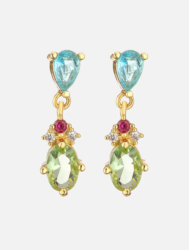 Kaliana Drop Earrings - Multi