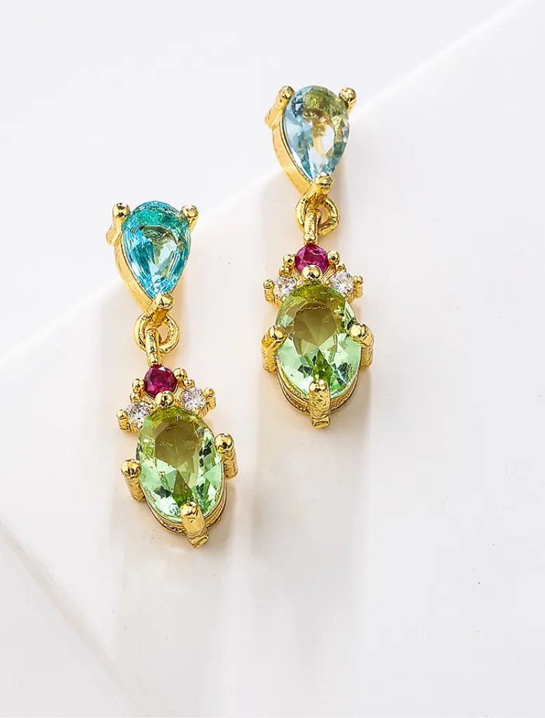 Kaliana Drop Earrings - Multi