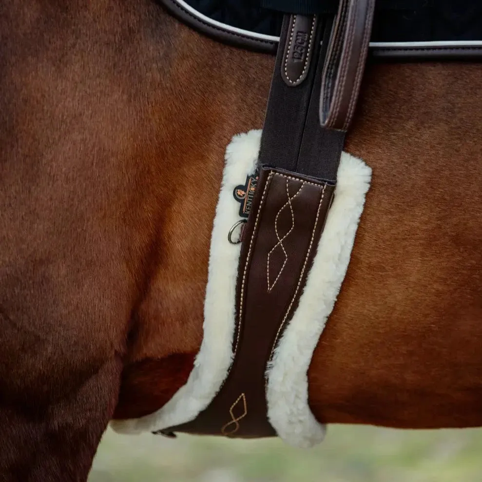 Kentucky Sheepskin Anatomic Girth - Brown