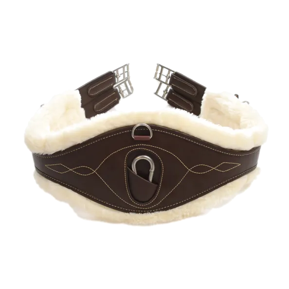 Kentucky Sheepskin Anatomic Girth - Brown