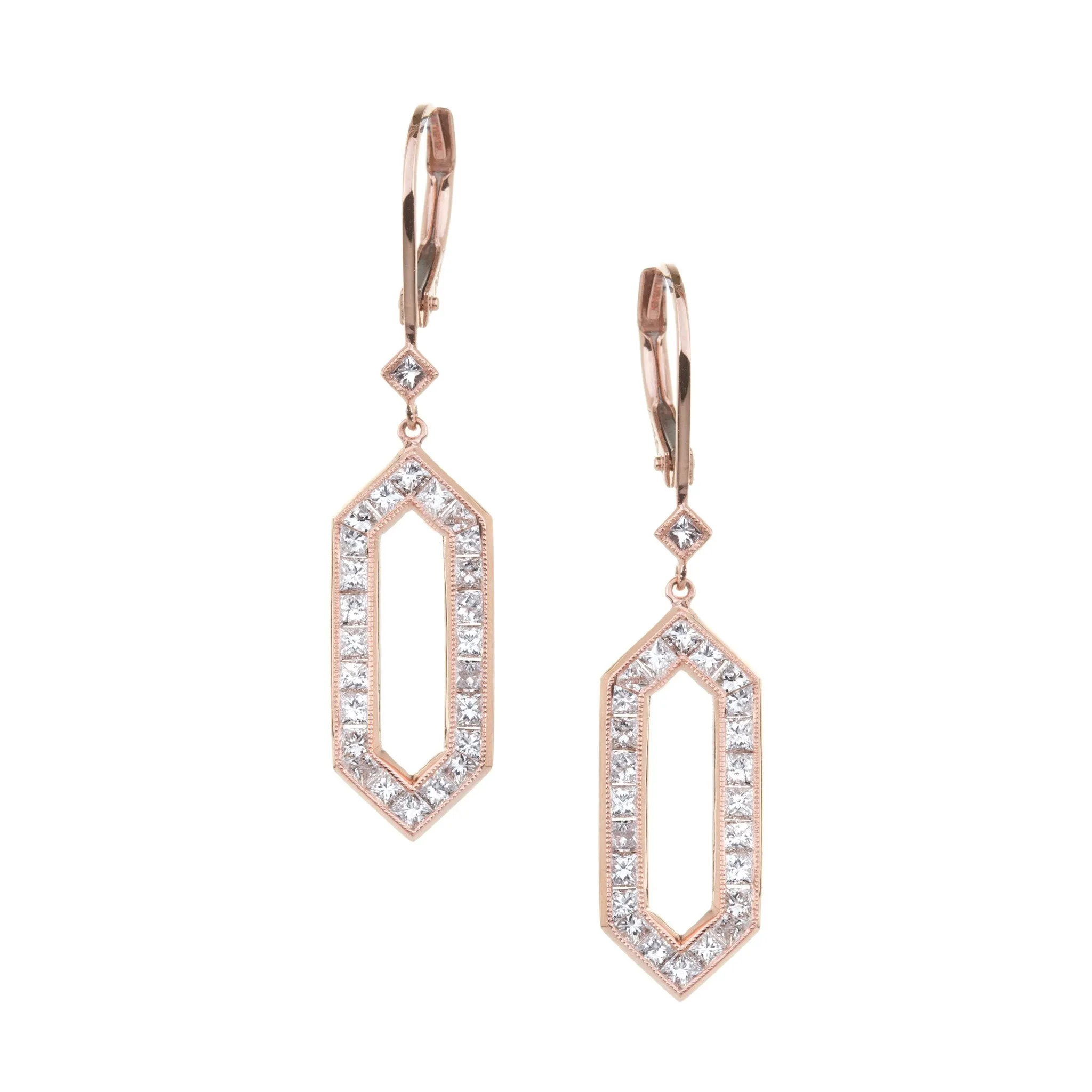 Kerri White Diamond Earrings