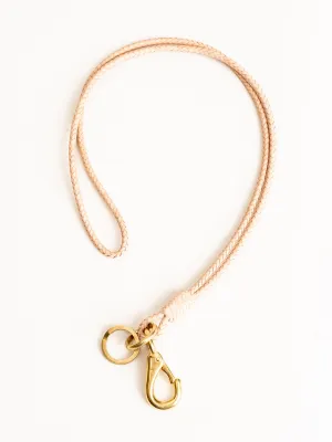 keychain long loop - natural
