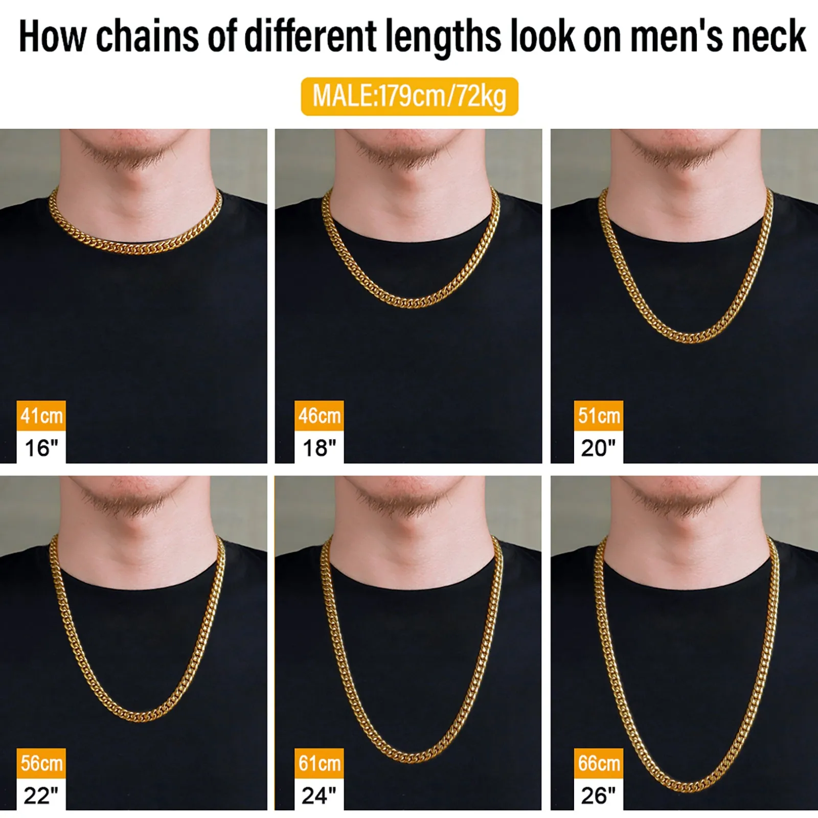 KRKC&CO KEEP REAL KEEP CHAMPION 8mm Mens Miami Cuban Link Chain and Bracelet Set in 18K Gold