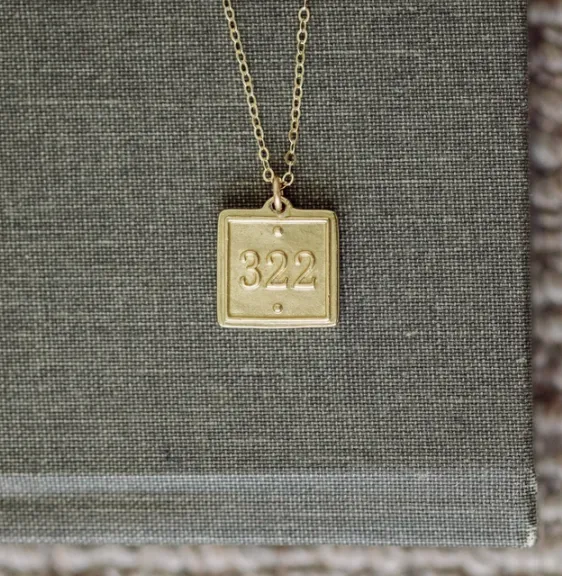 Lamentations 3:22 - 16" Petite Pendant Necklace