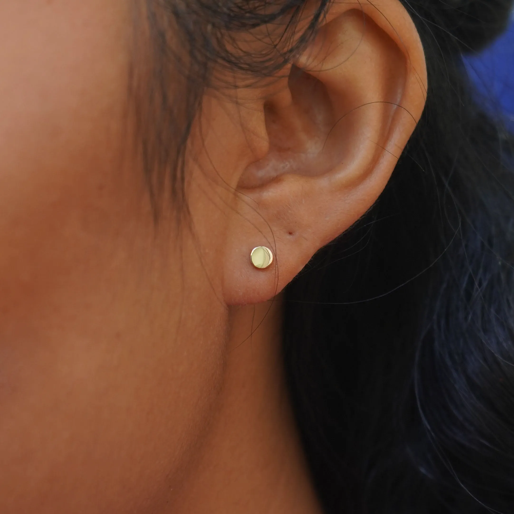 Large Circle Earring