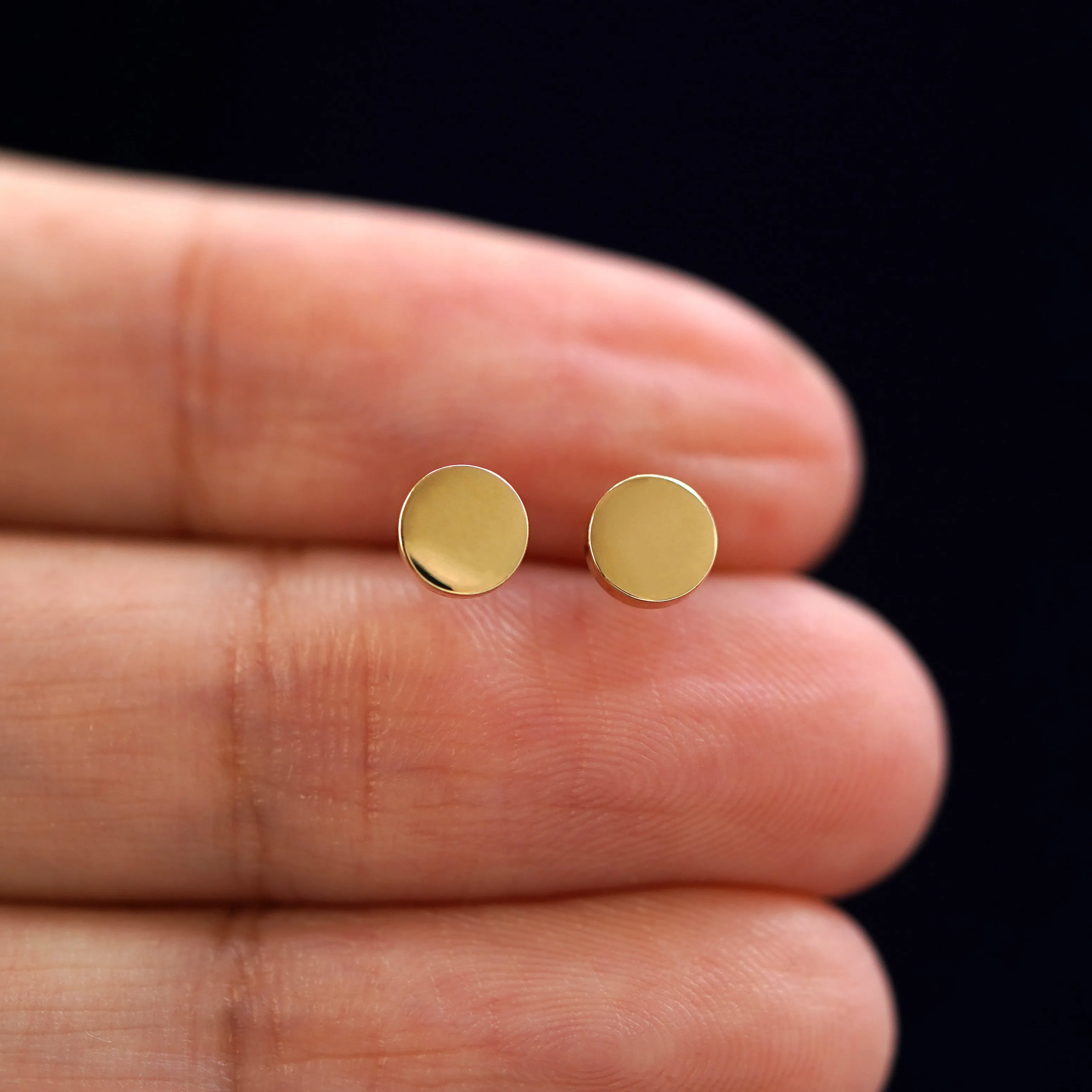 Large Circle Earring