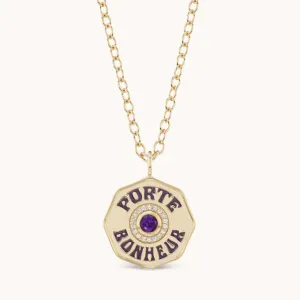Large Porte Bonheur Amethyst