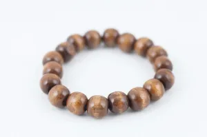 Light Brown Wooded Bracelet - Men's HANDMADE Bracelet