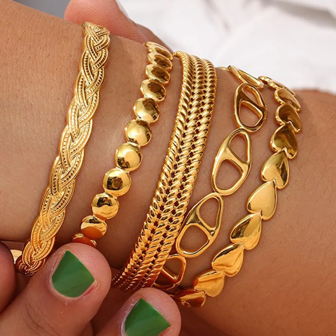 Lila Bracelets Set