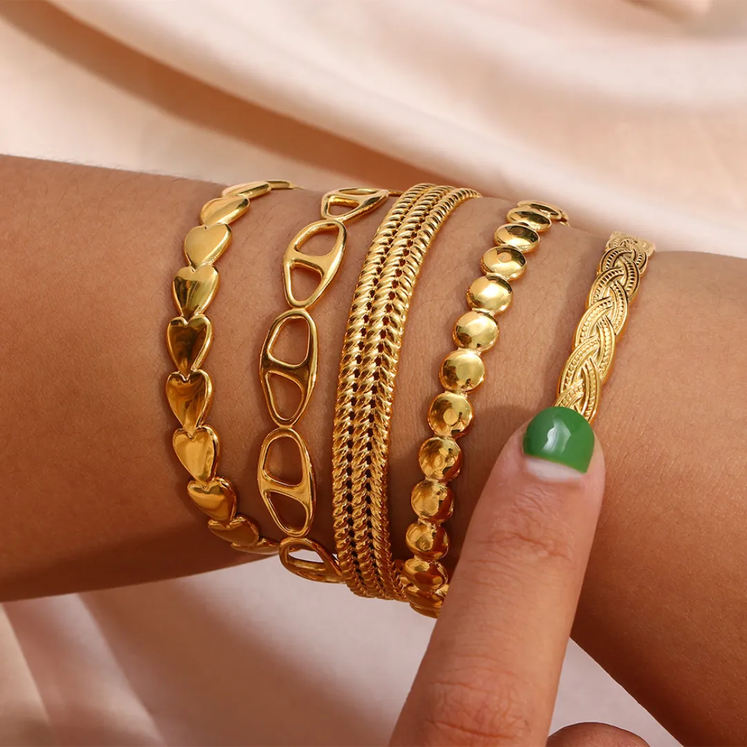 Lila Bracelets Set