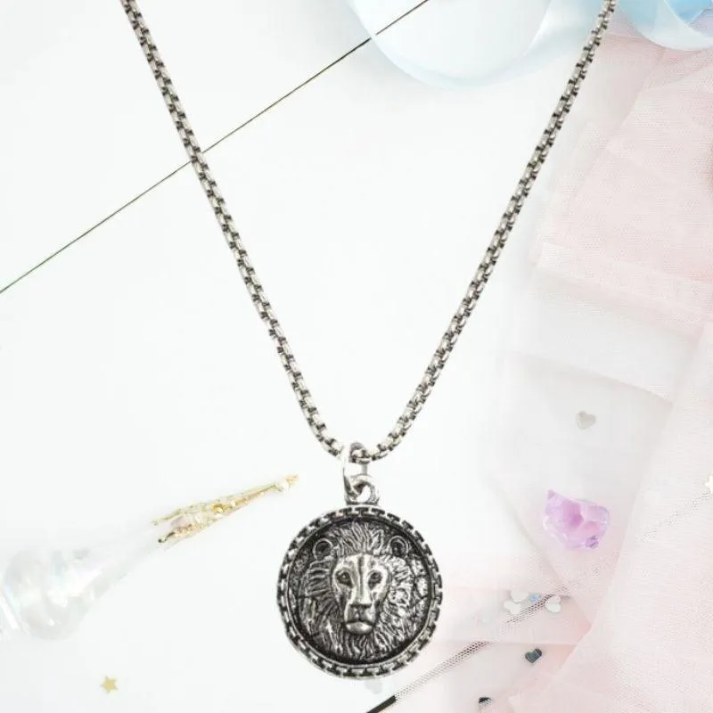 Lion Of Judah Coin Necklace