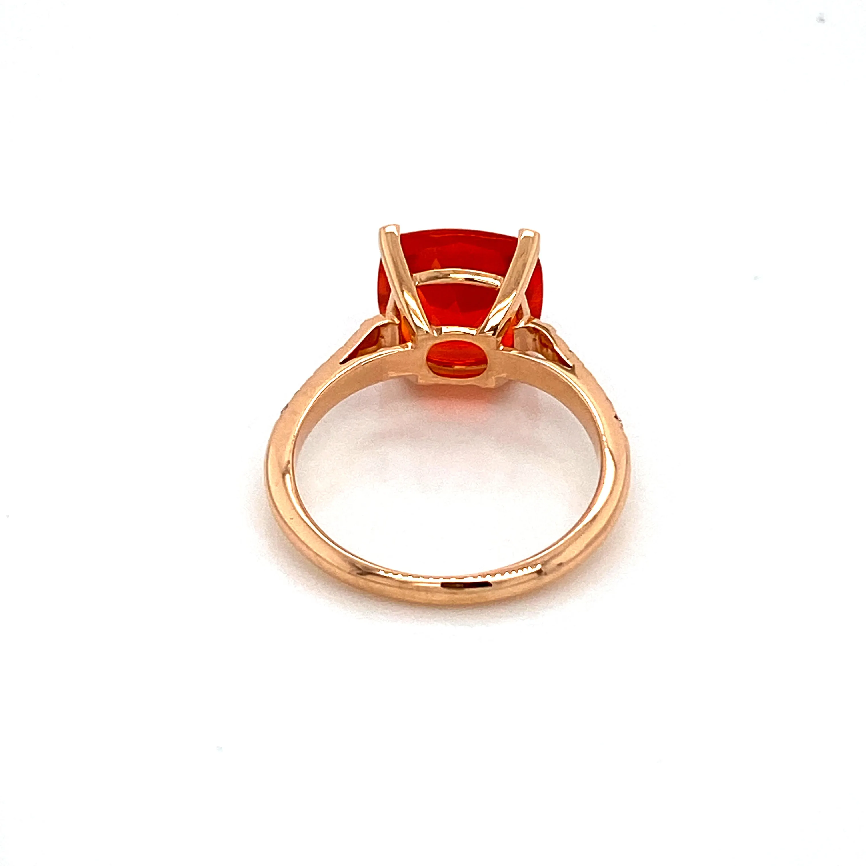 Lisa Nik Fire Opal Ring