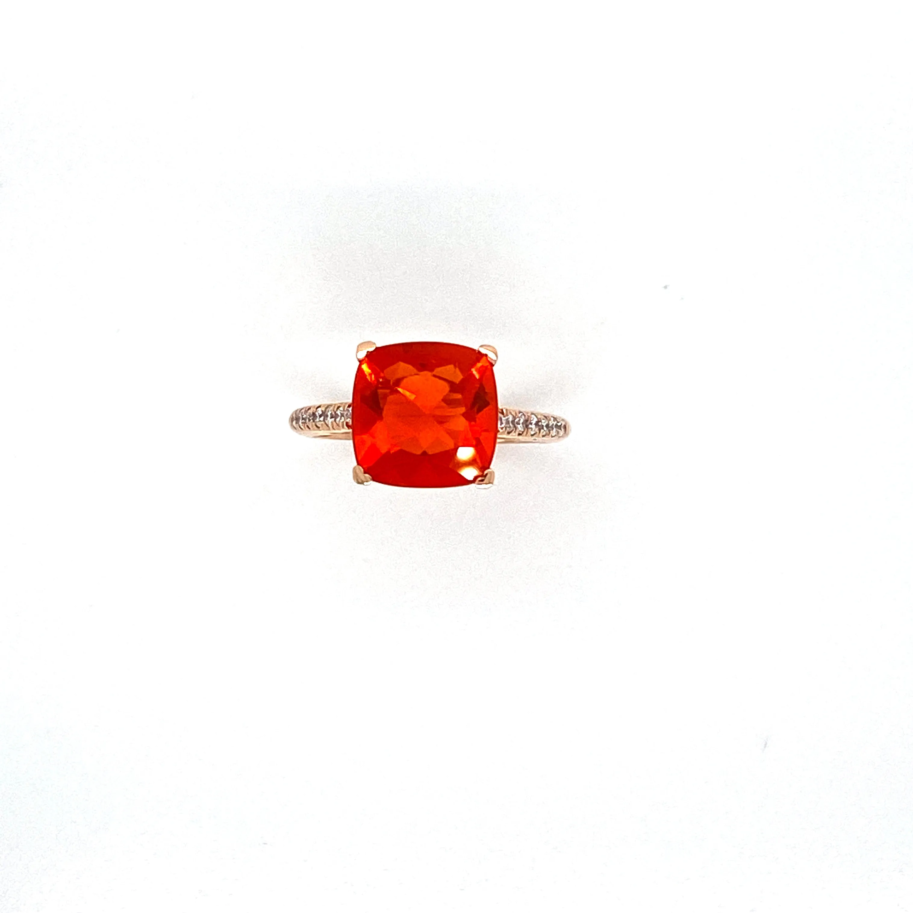 Lisa Nik Fire Opal Ring