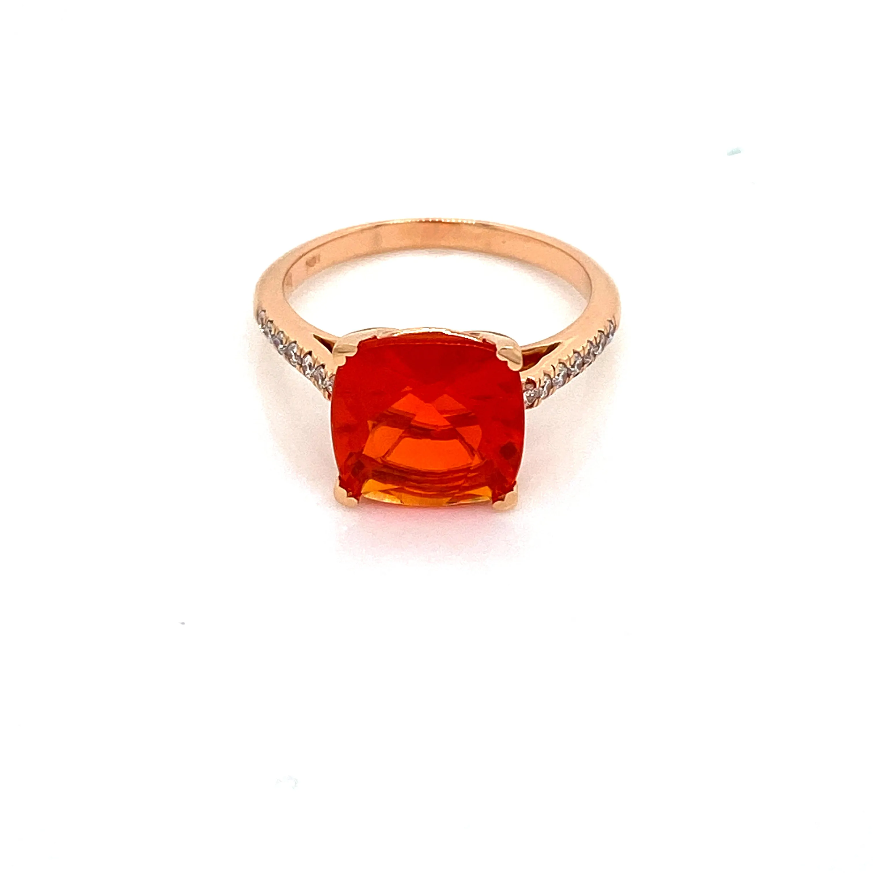 Lisa Nik Fire Opal Ring