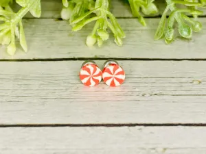 Little Peppermint Cutie Earrings - 5 mm