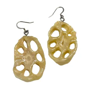 Lotus Root Earrings