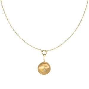 Luna Single Star Coin Necklace