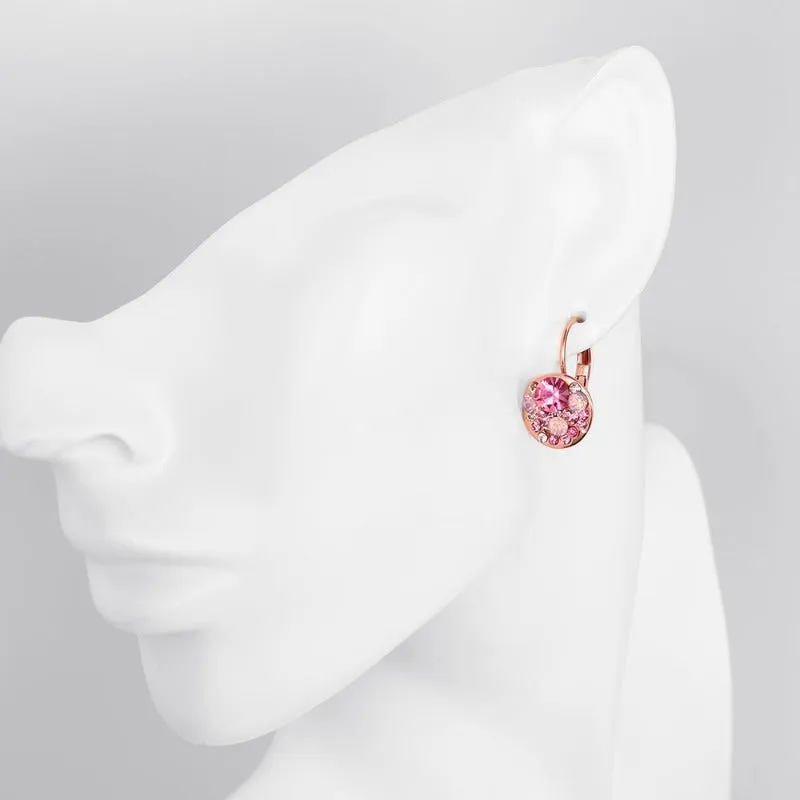 Luxury Blue Stud Earrings For Women  Anniverssary Jewelry Gift