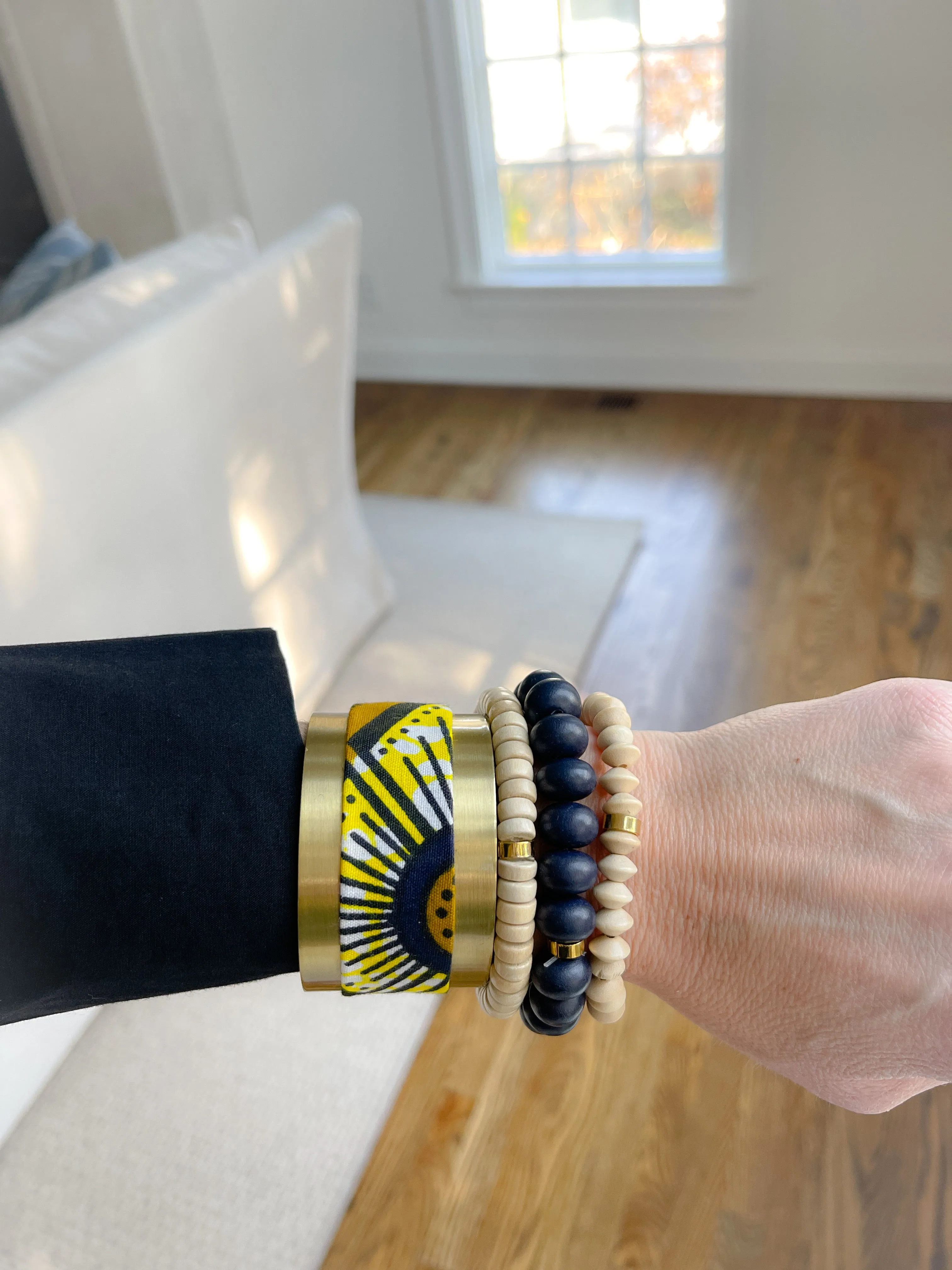 Lwala Fabric Cuff
