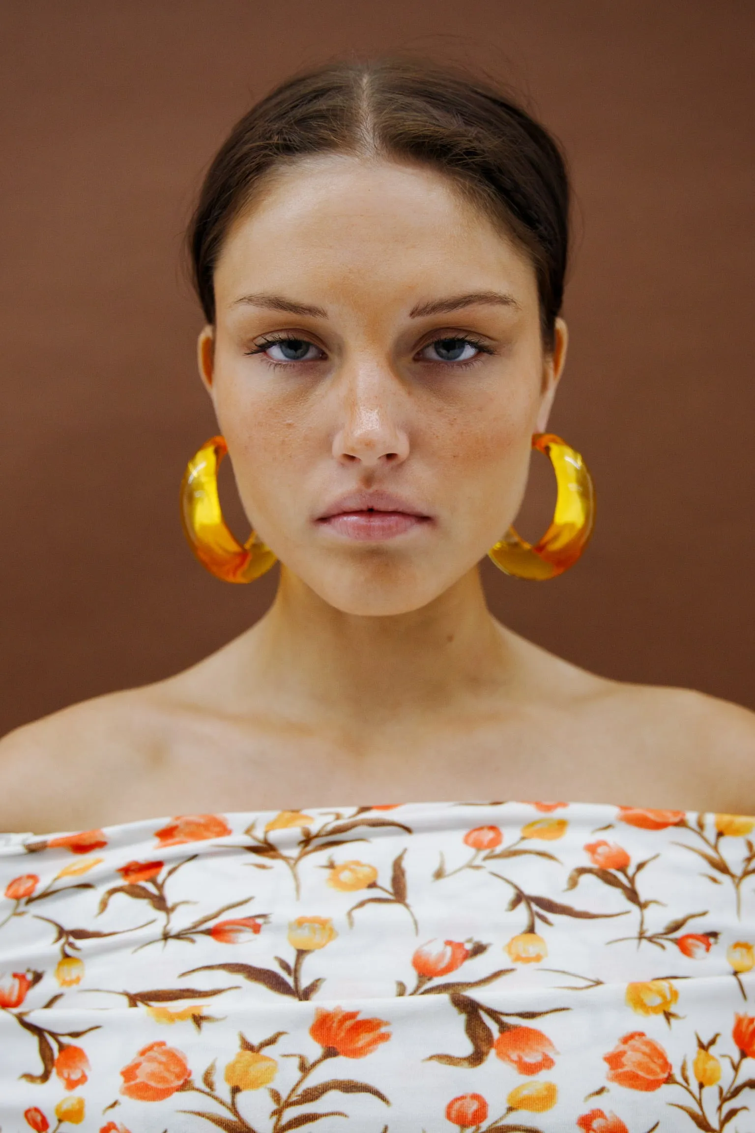 Macarena Earrings Orange