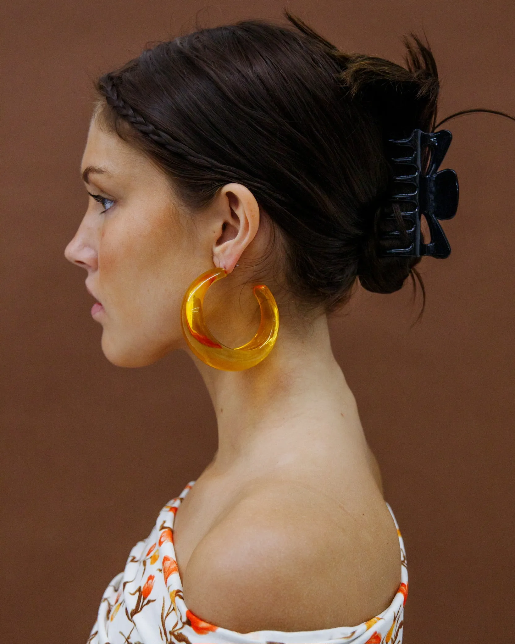 Macarena Earrings Orange