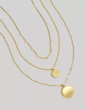 Madewell Coin Necklace Set