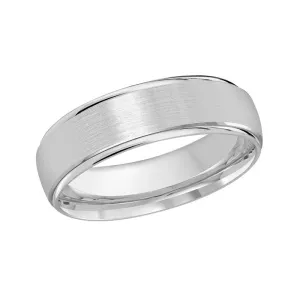 Malo (6mm) Gold Brushed Finish and Polished Edge Band