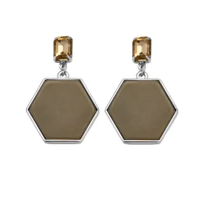 Margarita Earrings in Silver