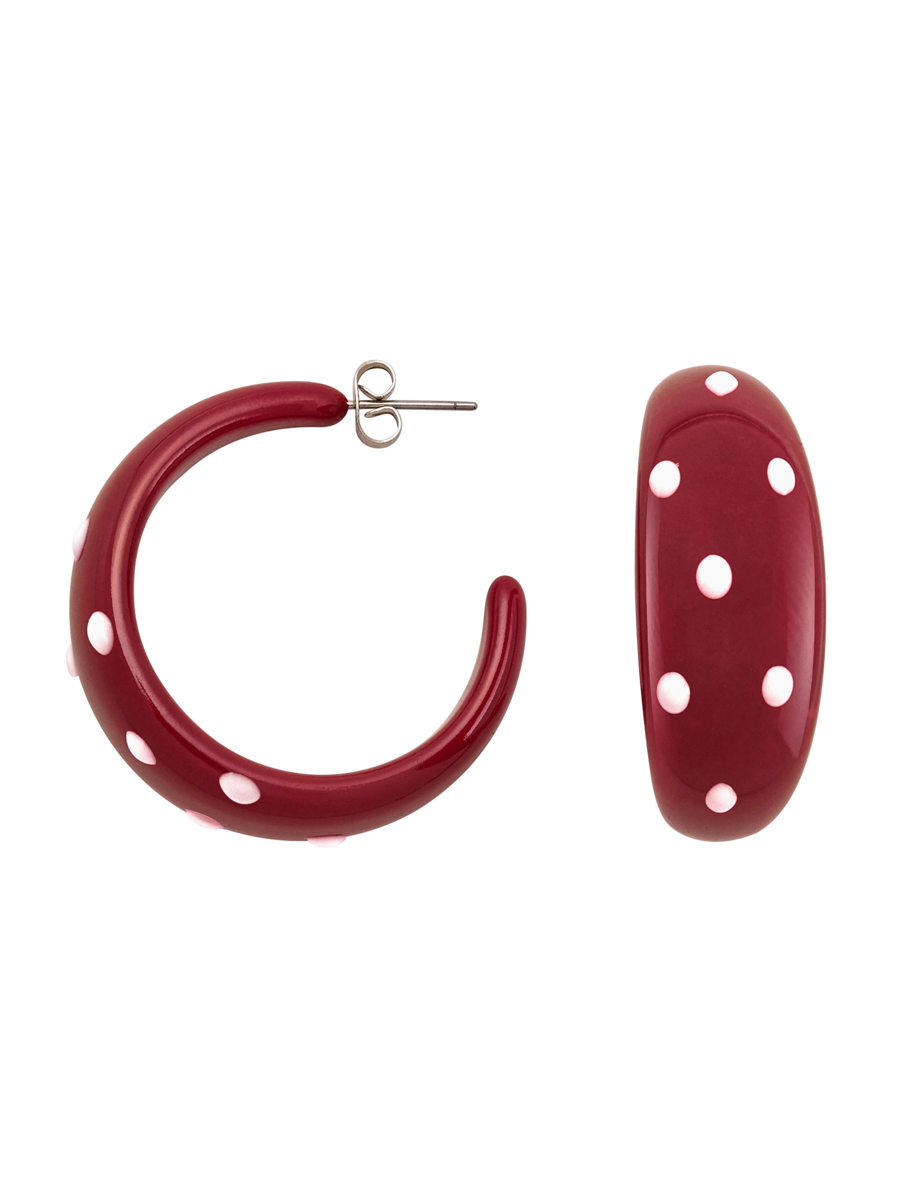 Mari Carmen Garnet Earrings
