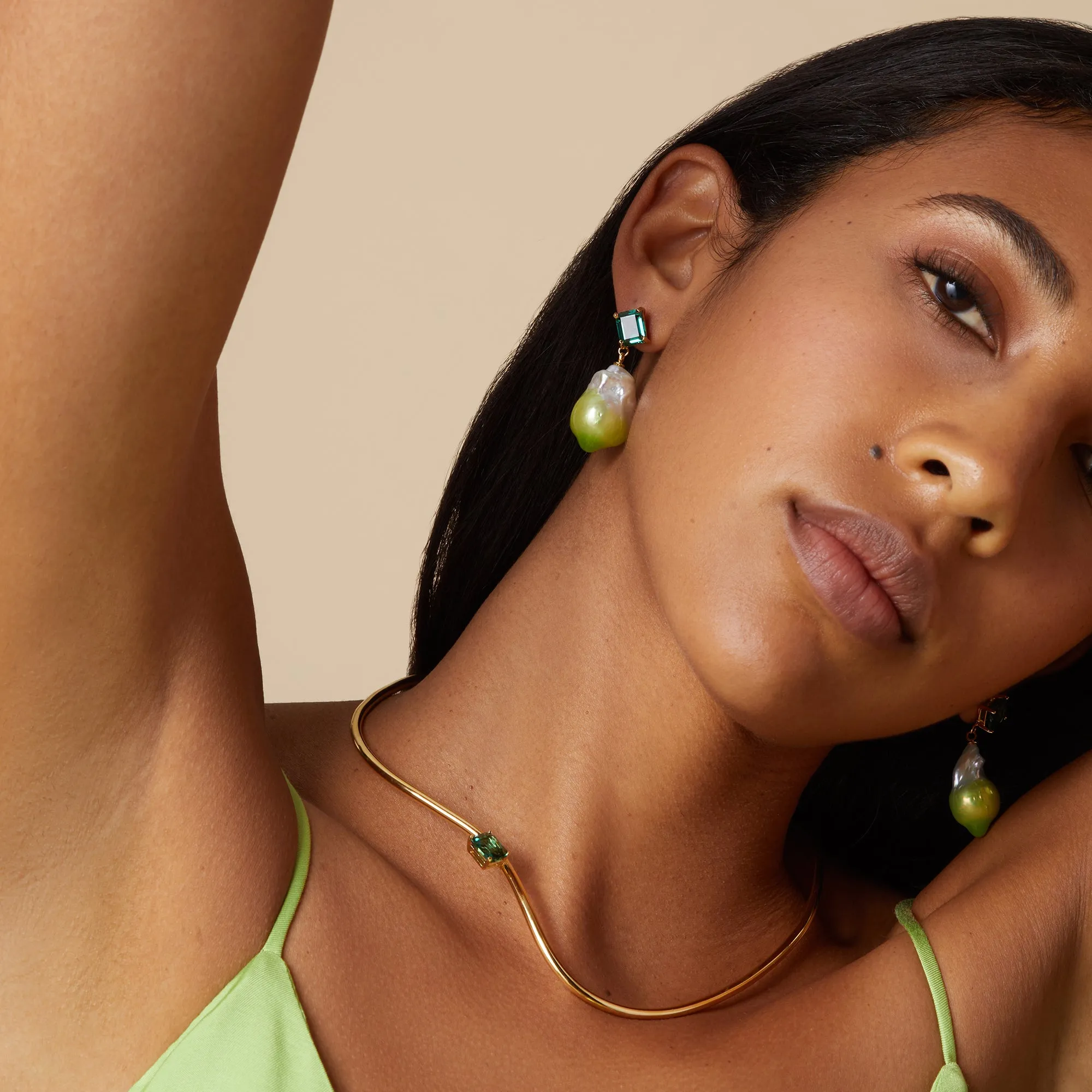 Mazzy Earrings in Gold