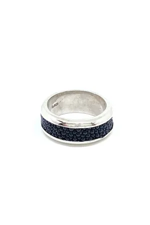 Mens Stingray Leather Band (Size 10.75)
