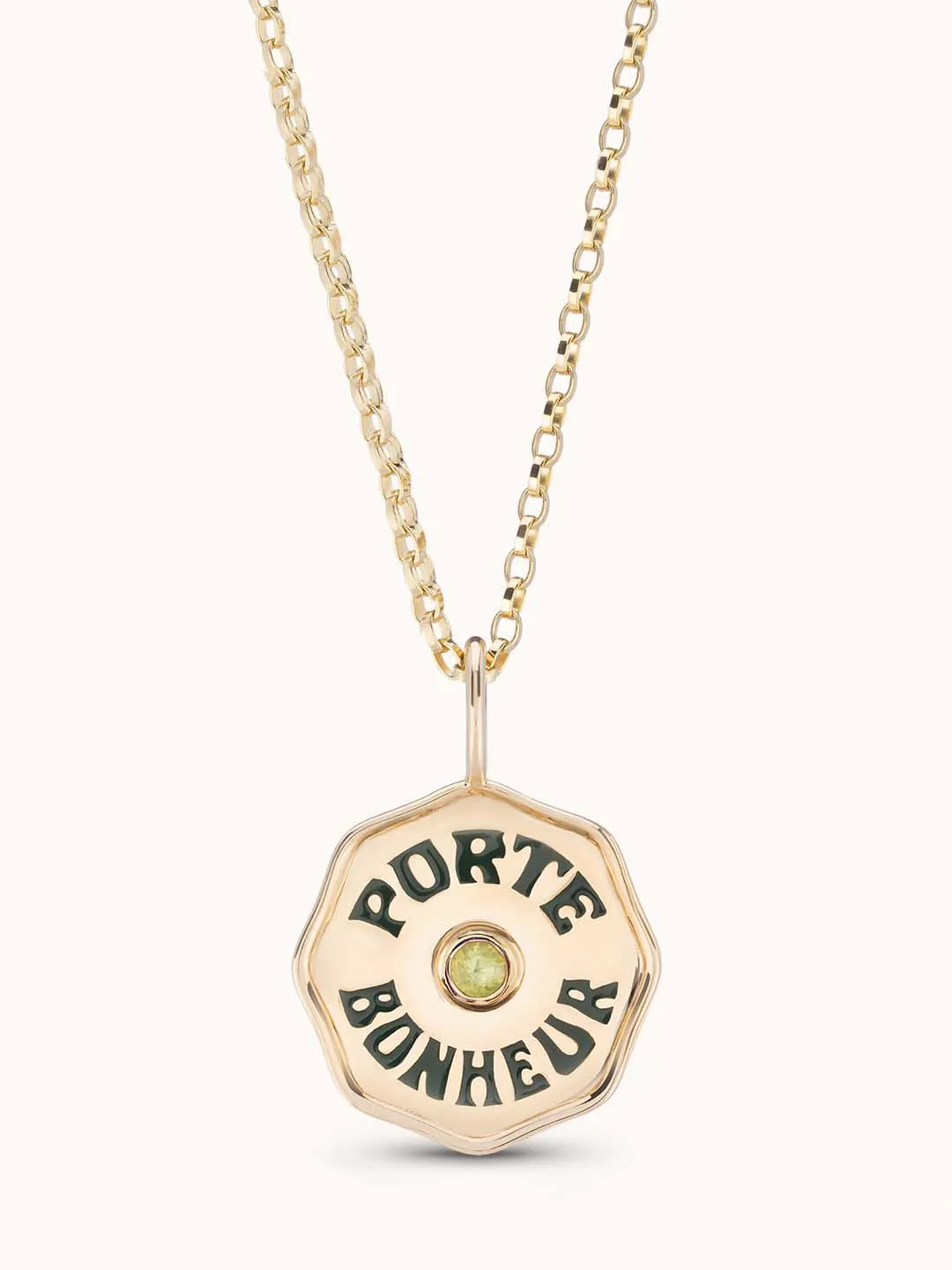 Mini Porte Bonheur Peridot