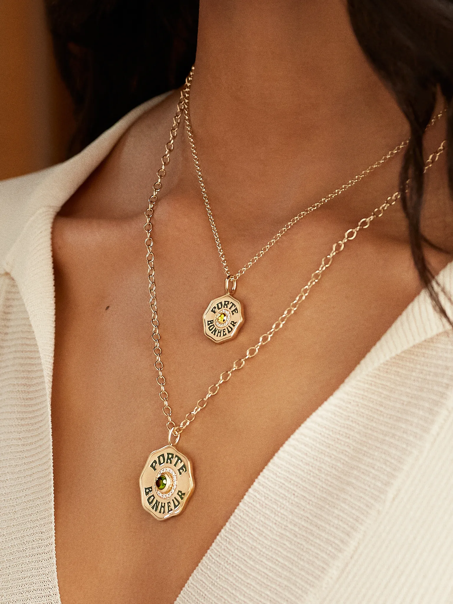 Mini Porte Bonheur Peridot