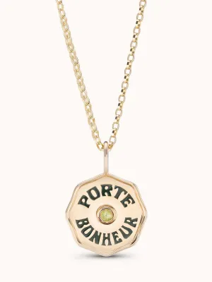 Mini Porte Bonheur Peridot