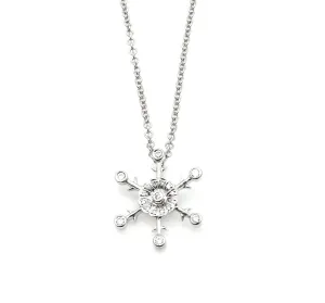 Mini Snowflake Pendant