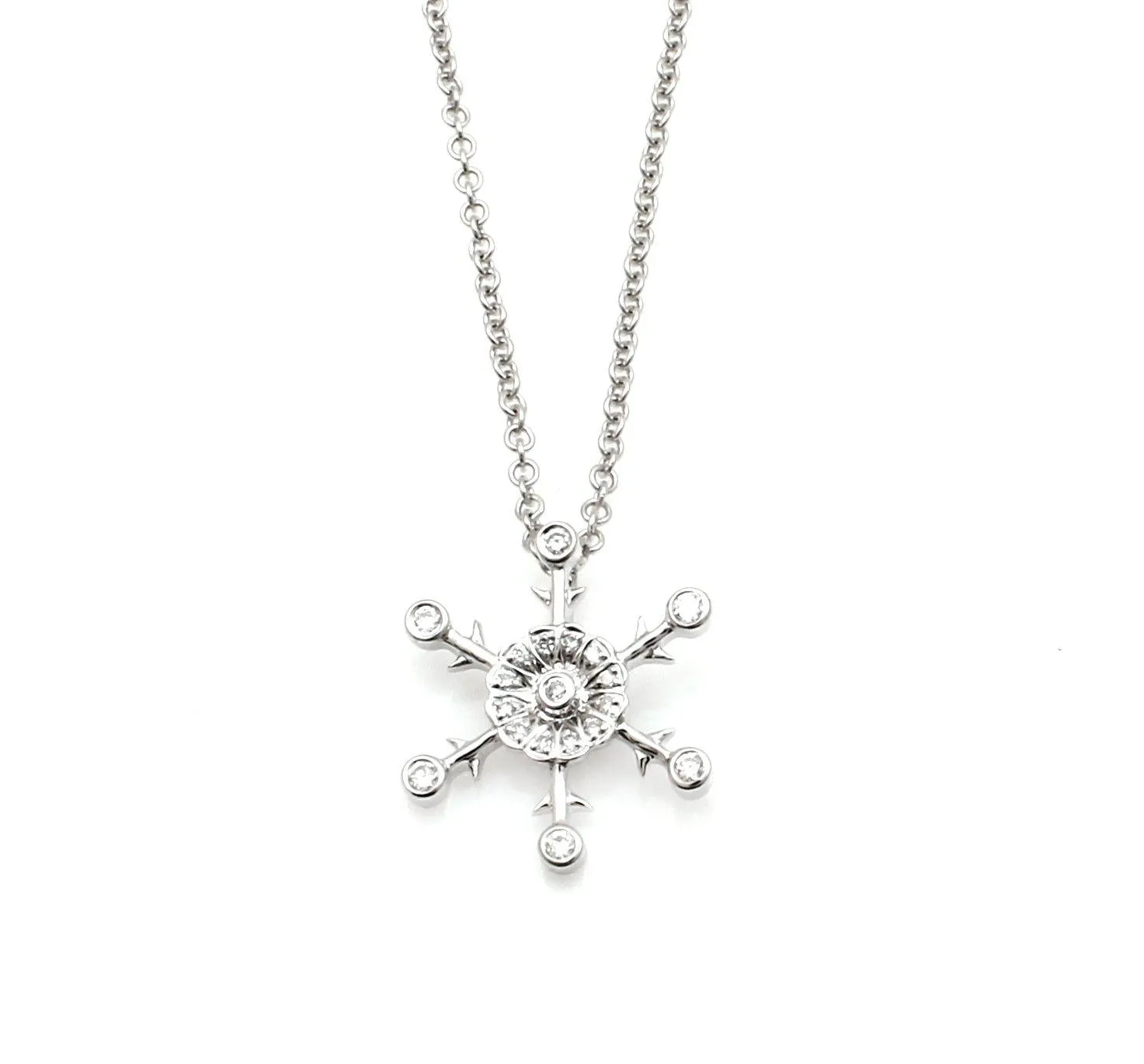 Mini Snowflake Pendant