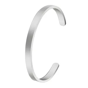 Modern Steel Open Cuff – Stainless Steel