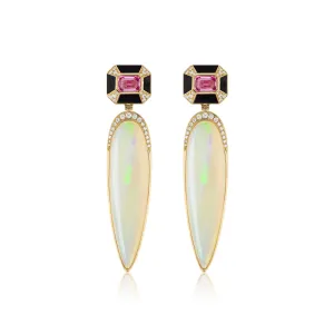Monroe Opal Drop Earrings