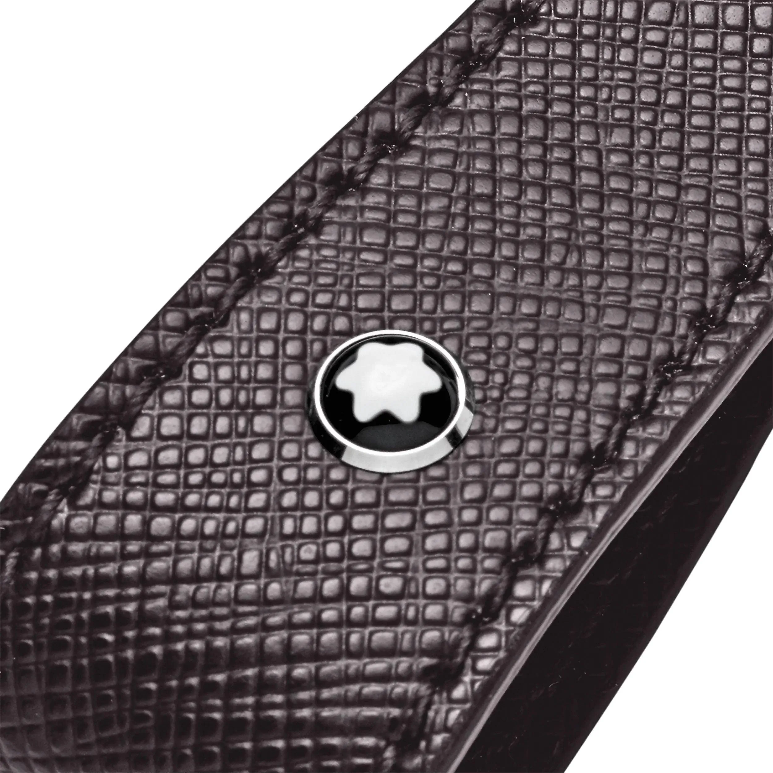 Montblanc Keychain with Passante Montblanc Sartorial Gray 128600