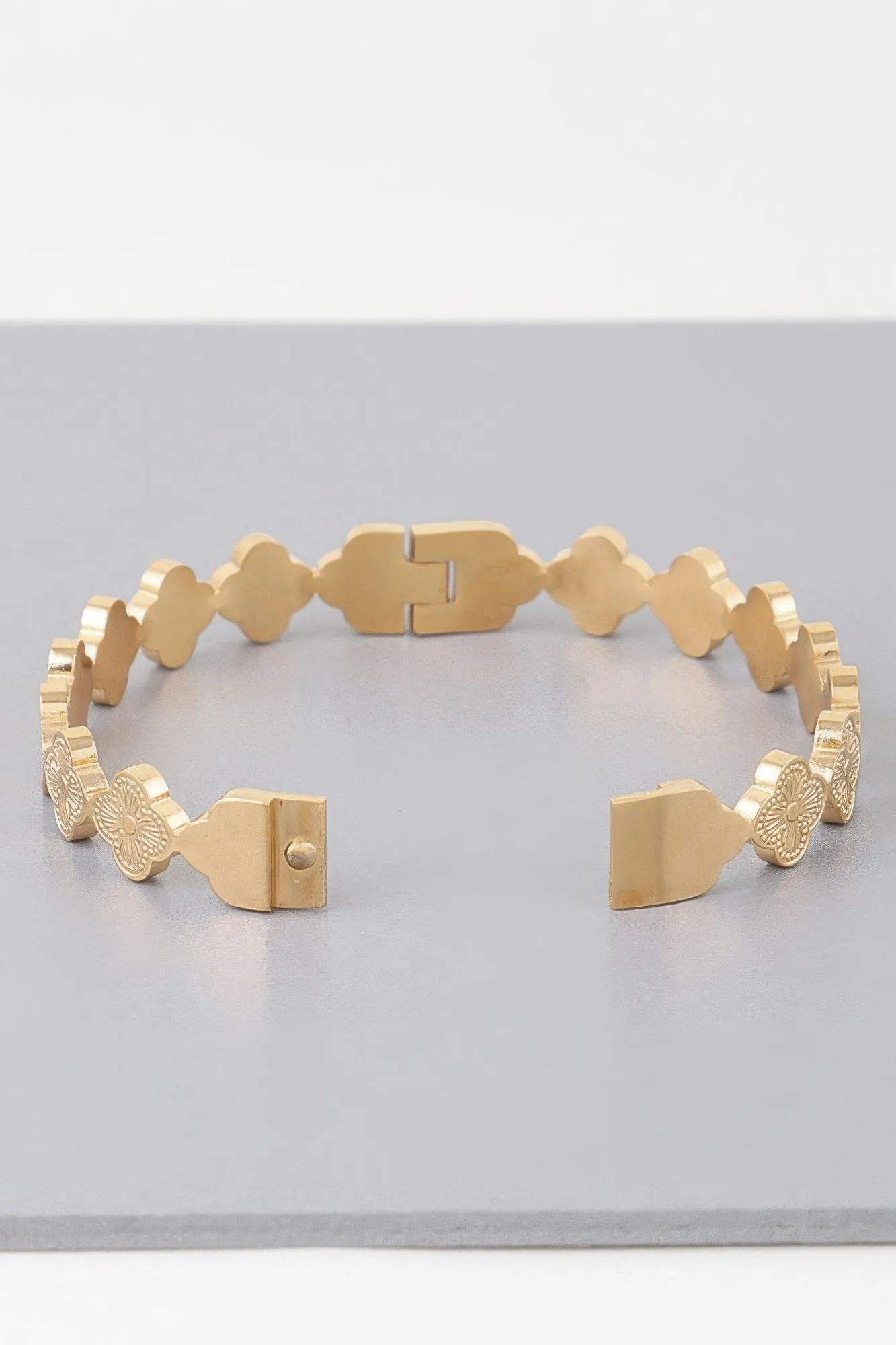 Multi Clover Charm Bracelet