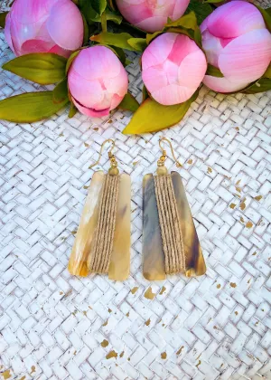 Natasha Earring in Latte