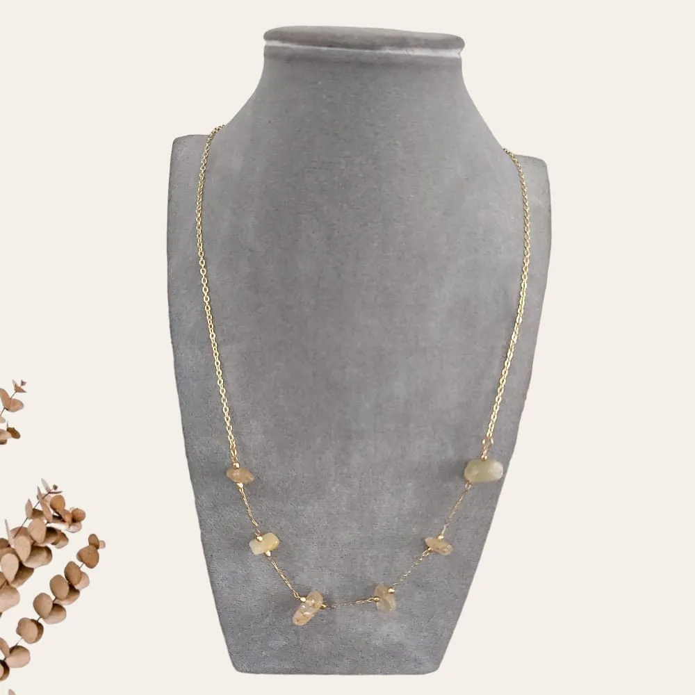 Natural Stone Necklace 2 S-0