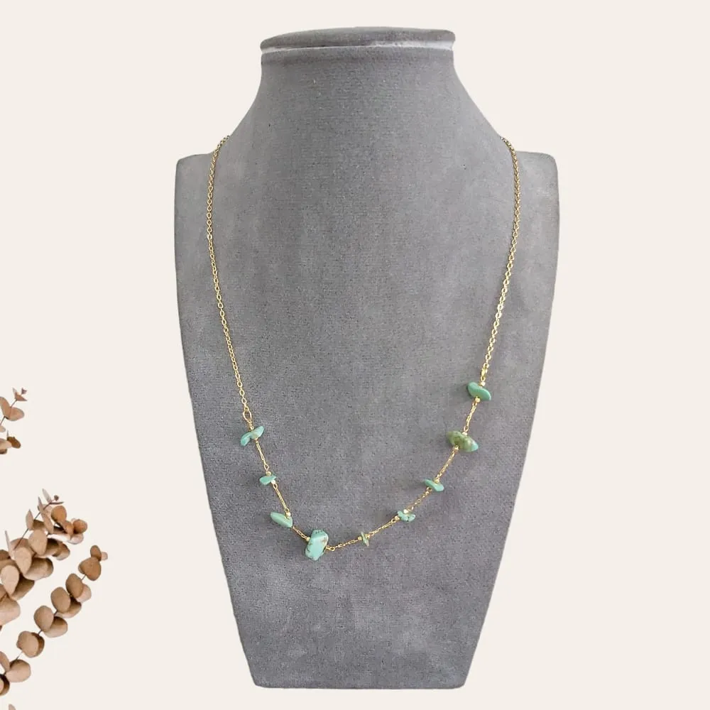 Natural Stone Necklace 2 S-0