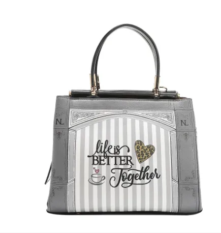 NICOLE LEE LADIES NIGHT OUT SMALL SATCHEL