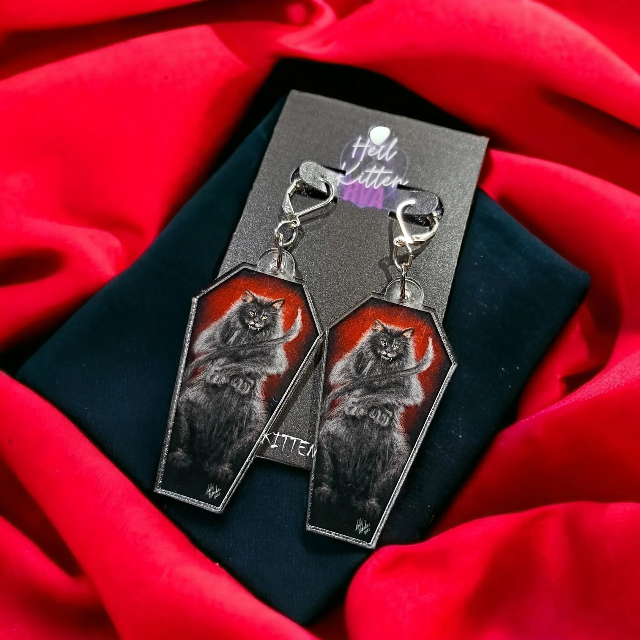 Nospurrratu Acrylic Dangles (Earrings)