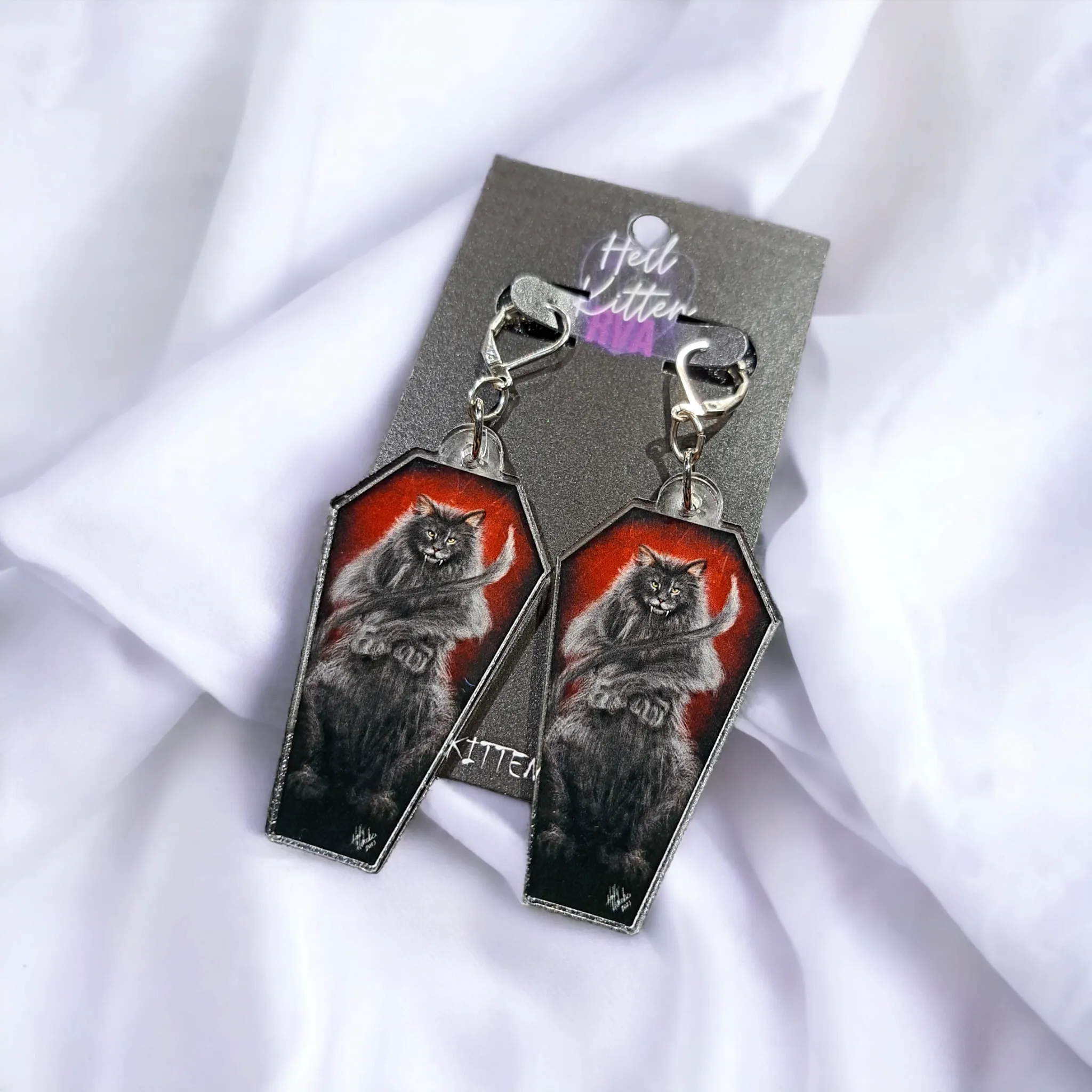 Nospurrratu Acrylic Dangles (Earrings)